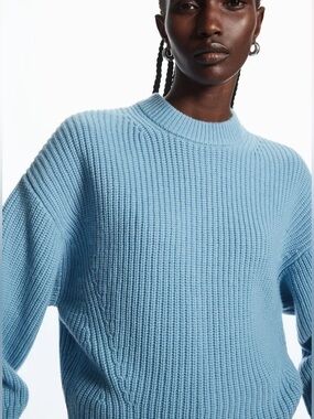 COS Ribbed Wool-Cashmere Blend Jumper - XS